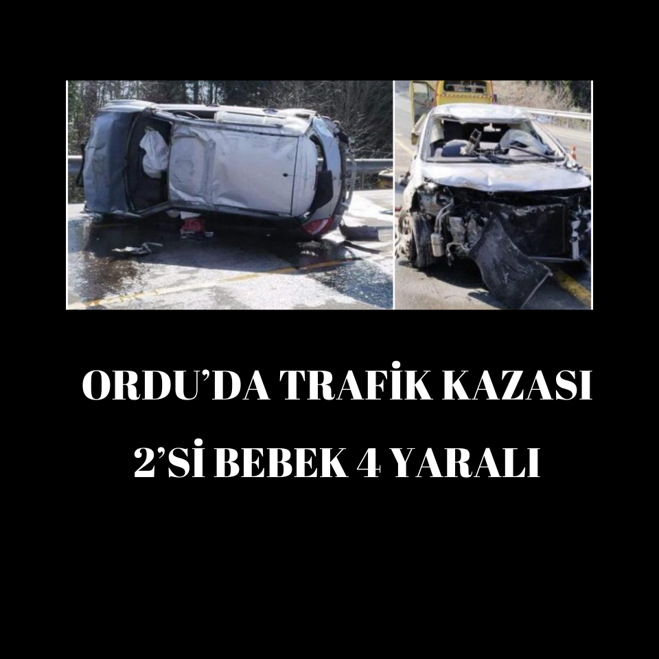 ORDU’DA TRAFİK KAZASI UNYE ESKI BELEDIYE BASKAN ADAYI AHMET CEYLAN VEFAT ETTI