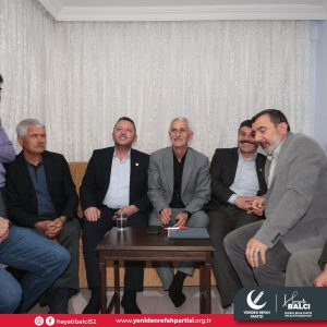 BAŞKAN ADAY BALCI, KAPI KAPI GEZİYOR. Yeniden Refah Partisi Ünye