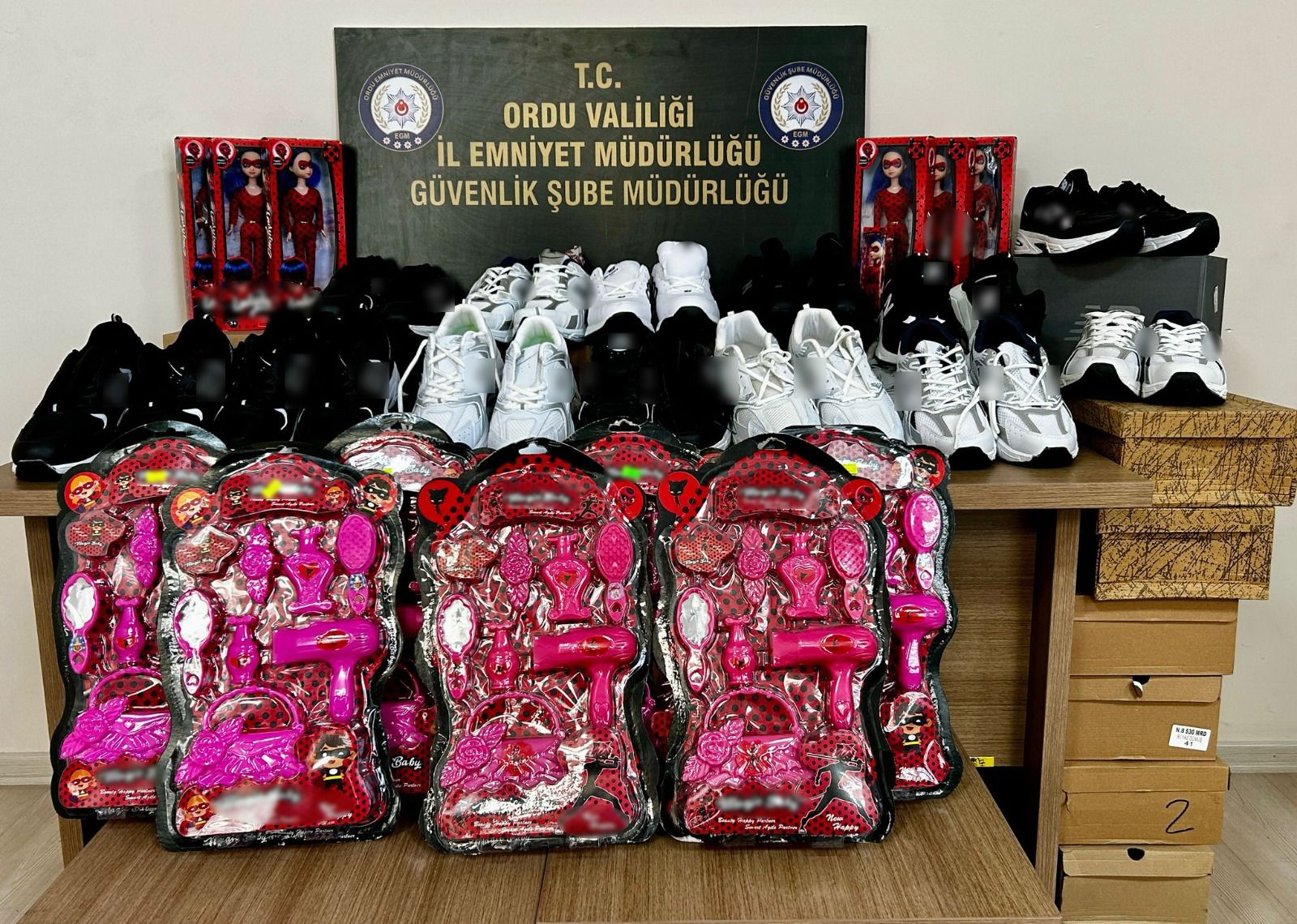 Ordu Emniyet Müdürlüğü Güvenlik Şube Müdürlüğü, taklit ve imitasyon ürün