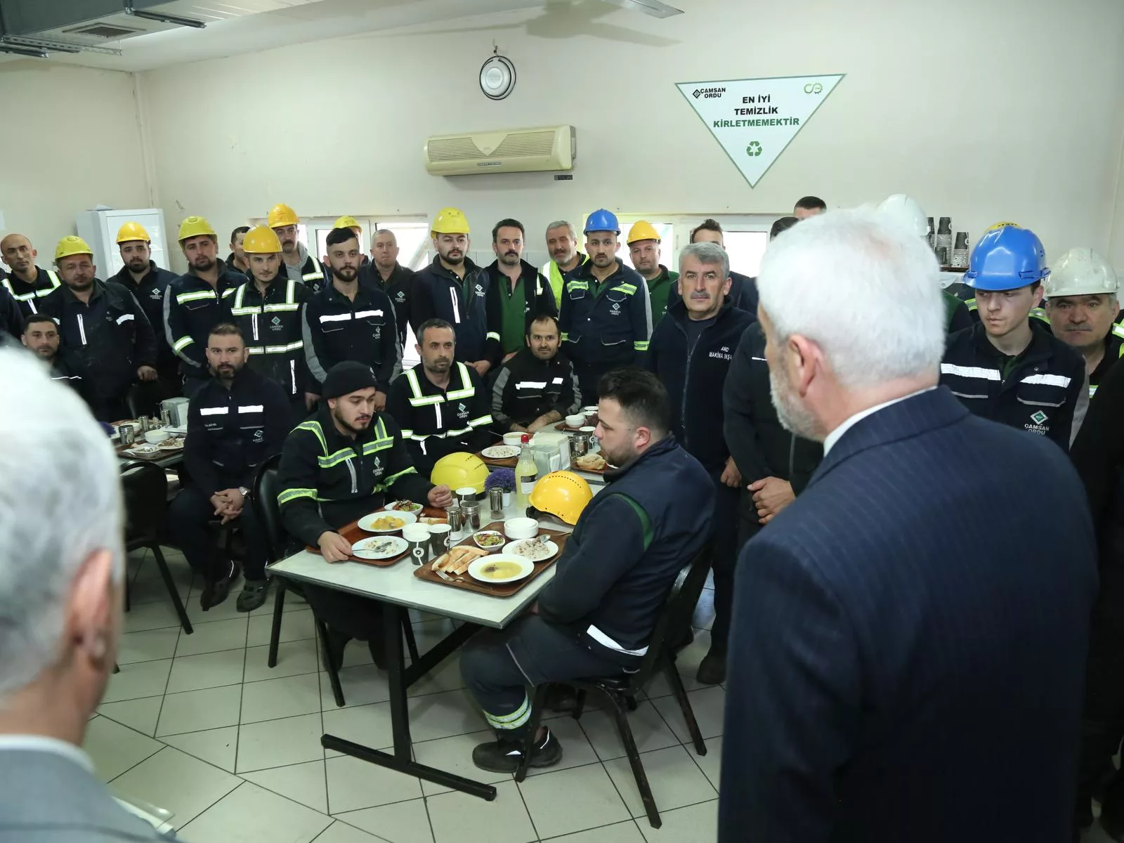 ENVER YILMAZ HIZ KESMİYOR ENVER YILMAZ’DAN YOĞUN TEMPO Ordu Büyükşehir