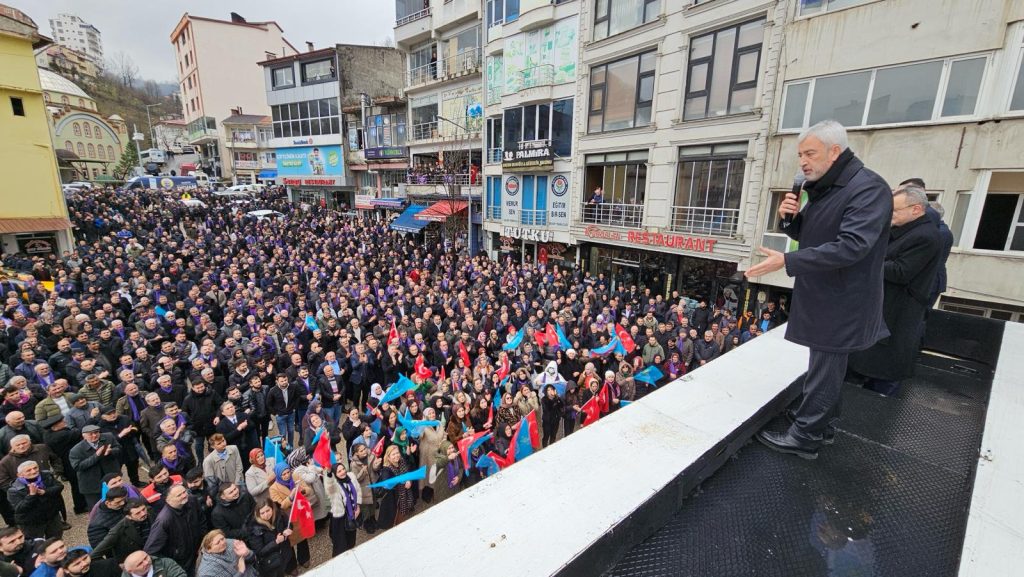 ORDU BÖYLE MİTİNG GÖRMEDİGÖLKÖY MEYDANLARA SIĞMADI mi