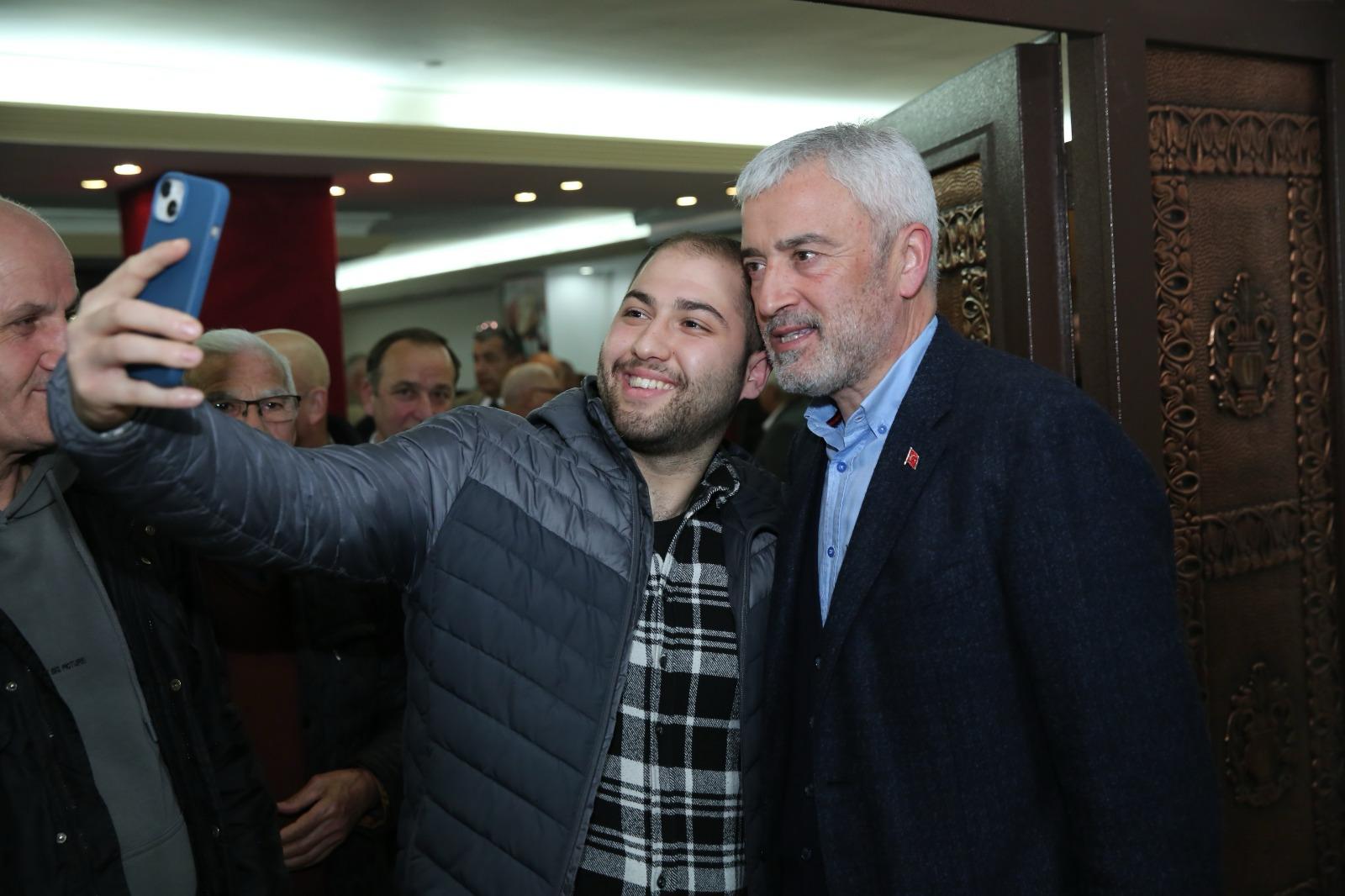 ENVER YILMAZ ŞOFÖR ESNAFIYLA BULUŞTU ORDU 5 YILDA GERİYE GİTTİ