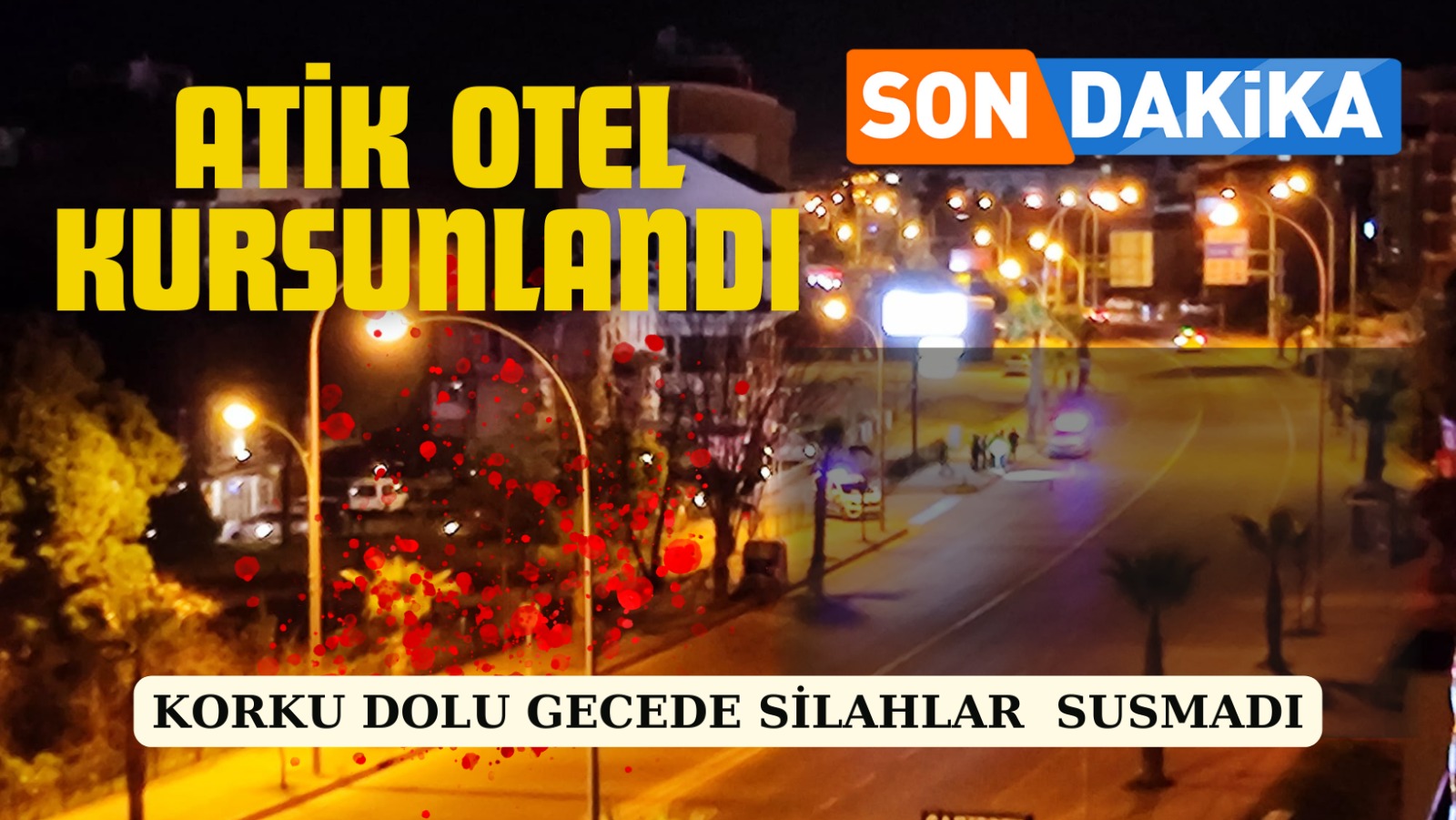 Ünye’de bir otelde meydana gelen olay sonrası polis ekipleri bölgede