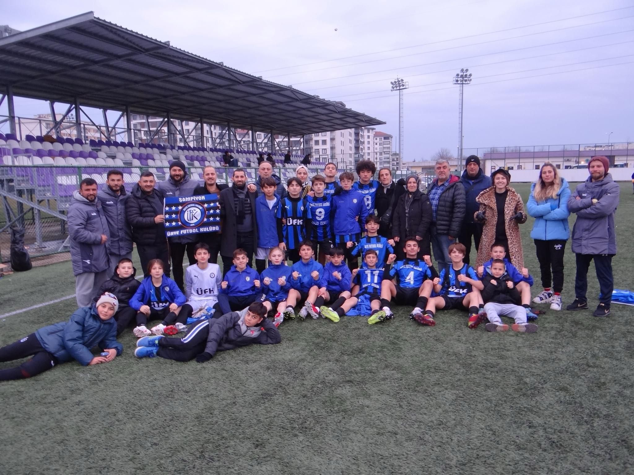 U14 ligi play-off maçında Orduspor 1967 A.Ş takımını 4-2 mağlup
