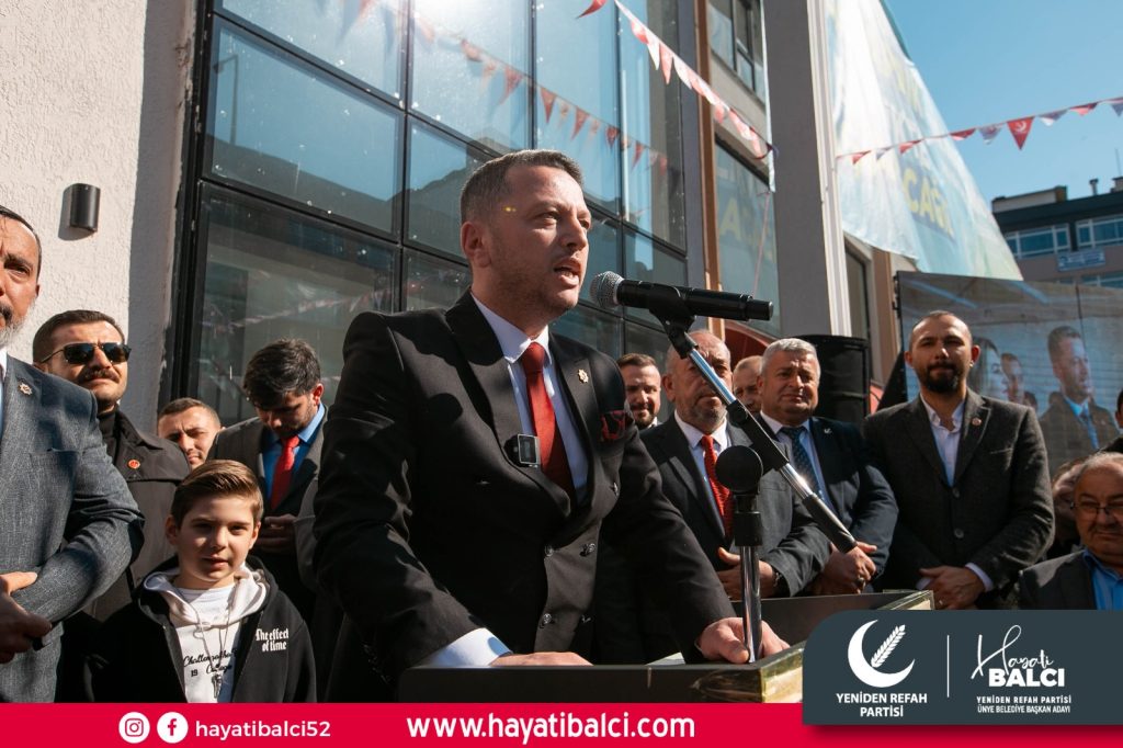 YENİDEN REFAH PARTİSİ ÜNYE SKM'Sİ AÇILDI ti