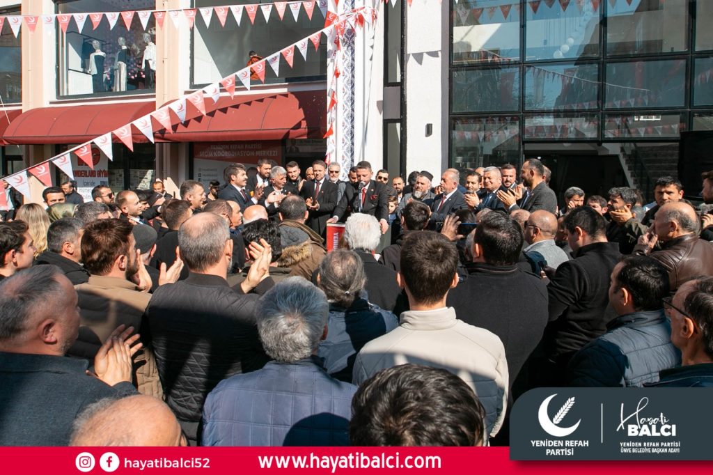 YENİDEN REFAH PARTİSİ ÜNYE SKM'Sİ AÇILDI ti1
