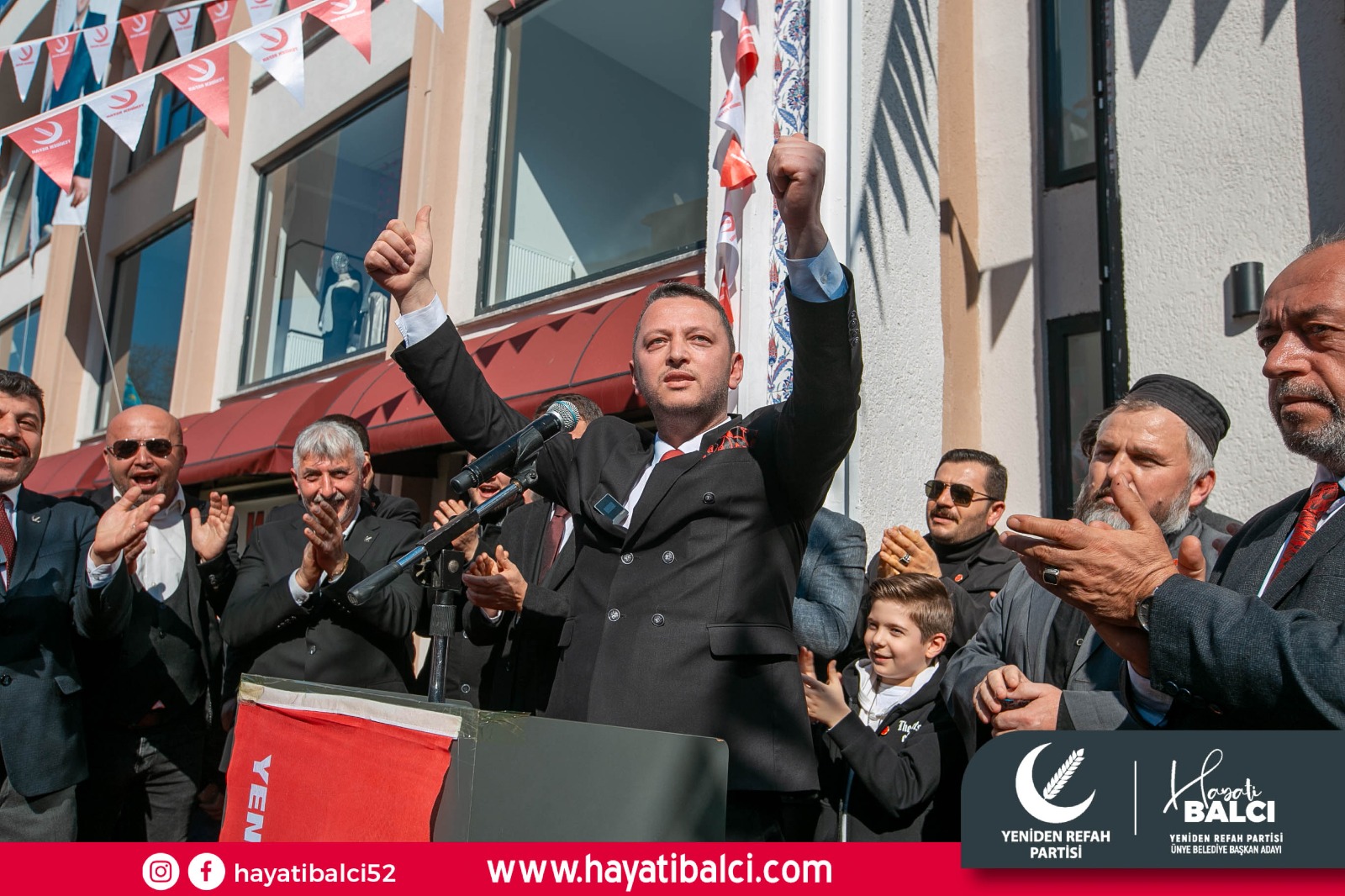 Yeniden Refah Partisi Ünye Belediye Başkanı Hayati Balcı’nın 31 Mart