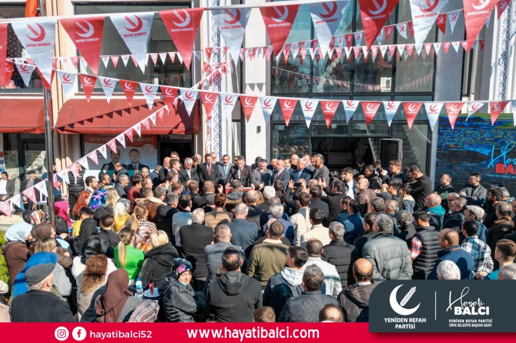 YENİDEN REFAH PARTİSİ ÜNYE SKM'Sİ AÇILDI ti5