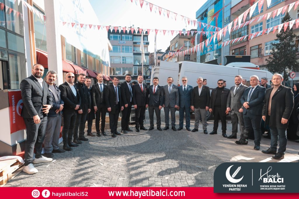 YENİDEN REFAH PARTİSİ ÜNYE SKM'Sİ AÇILDI ti6