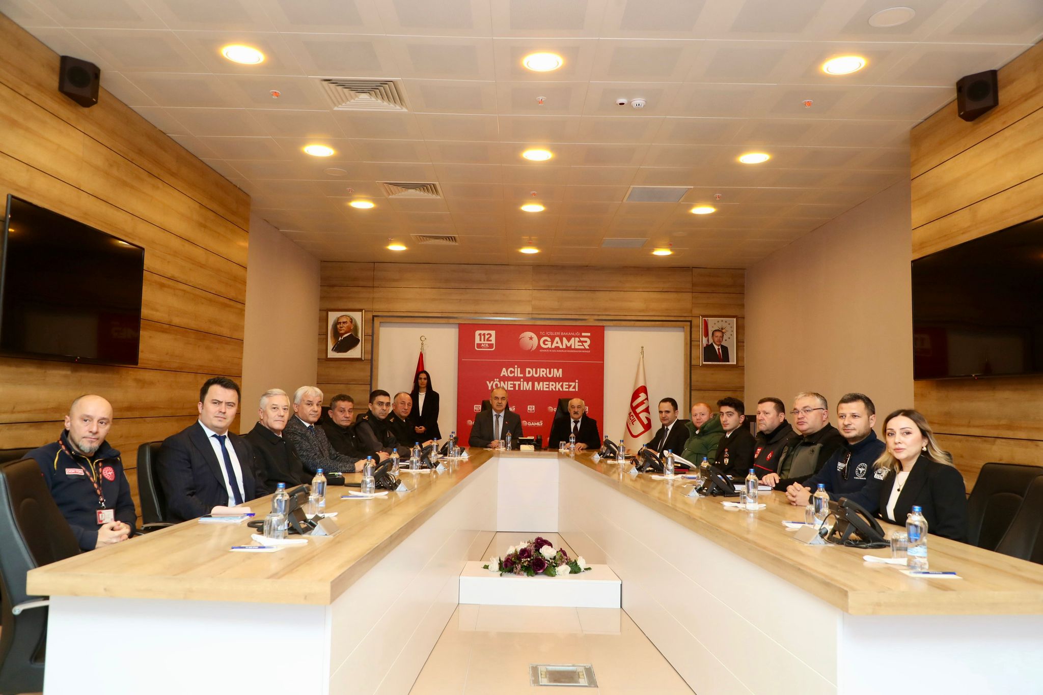 2024 yılı Şubat Ayı Acil Çağrı Hizmetleri Koordinasyon Toplantısı, Vali