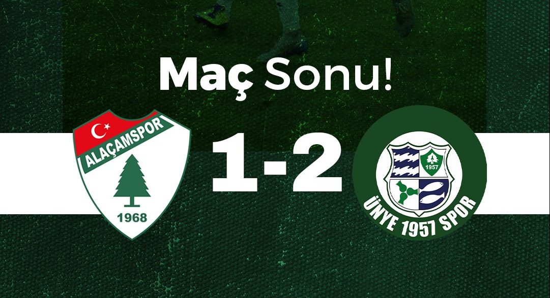 Bölgesel Amatör Lig 12. Grup’ta mücadele eden Ünye 1957 Spor,
