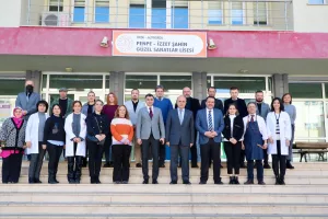 Vali Muammer Erol, yeni haftaya Penbe-İzzet Şahin Güzel Sanatlar Lisesini