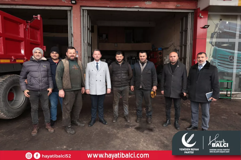 Ünye Sanayi Sitesi'nde Refah ve İlerleme: Hayati Balcı'nın Esnaf Ziyareti 1 60