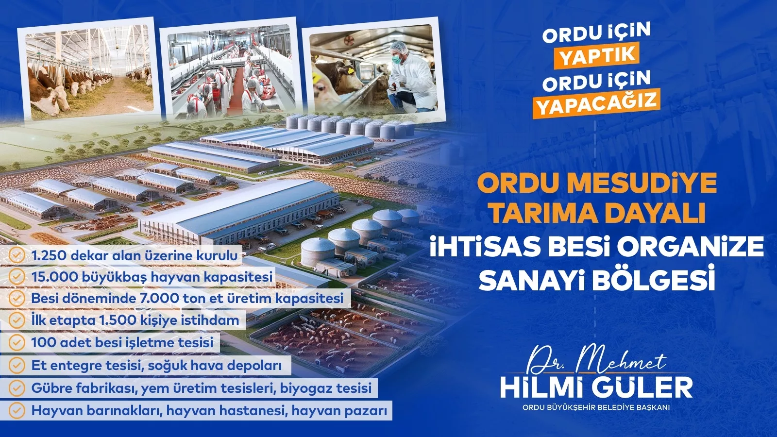 Dr. Mehmet Hilmi Güler Karadeniz Bölgesi’nin mega projesi olarak gösterilen