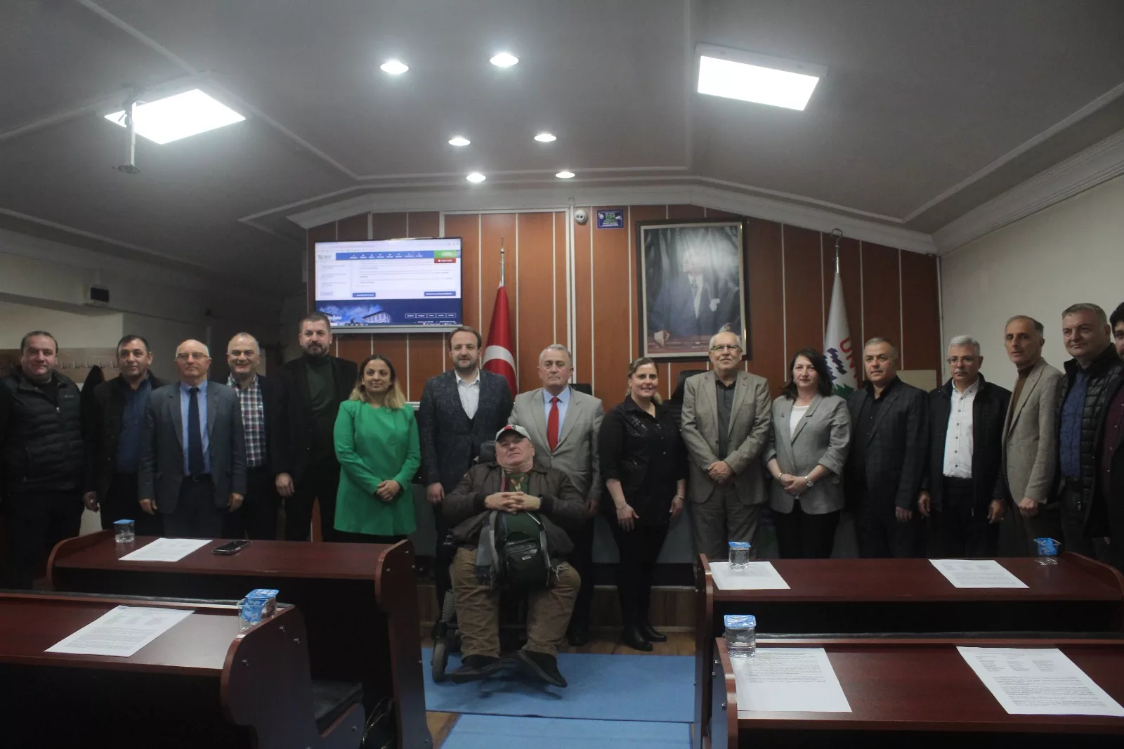 Ünye Belediyesi’nde 5 yıllık dönemin son meclis toplantısı gerçekleştirildi. Ünye