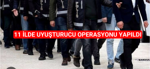 Eş zamanlı yapılan operasyonda Ünye’de de birçok eve sabaha karşı