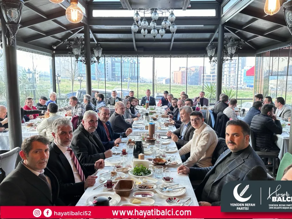 BALCI İSTANBUL’DA ÜNYELİLERLE BULUŞTU 14 3