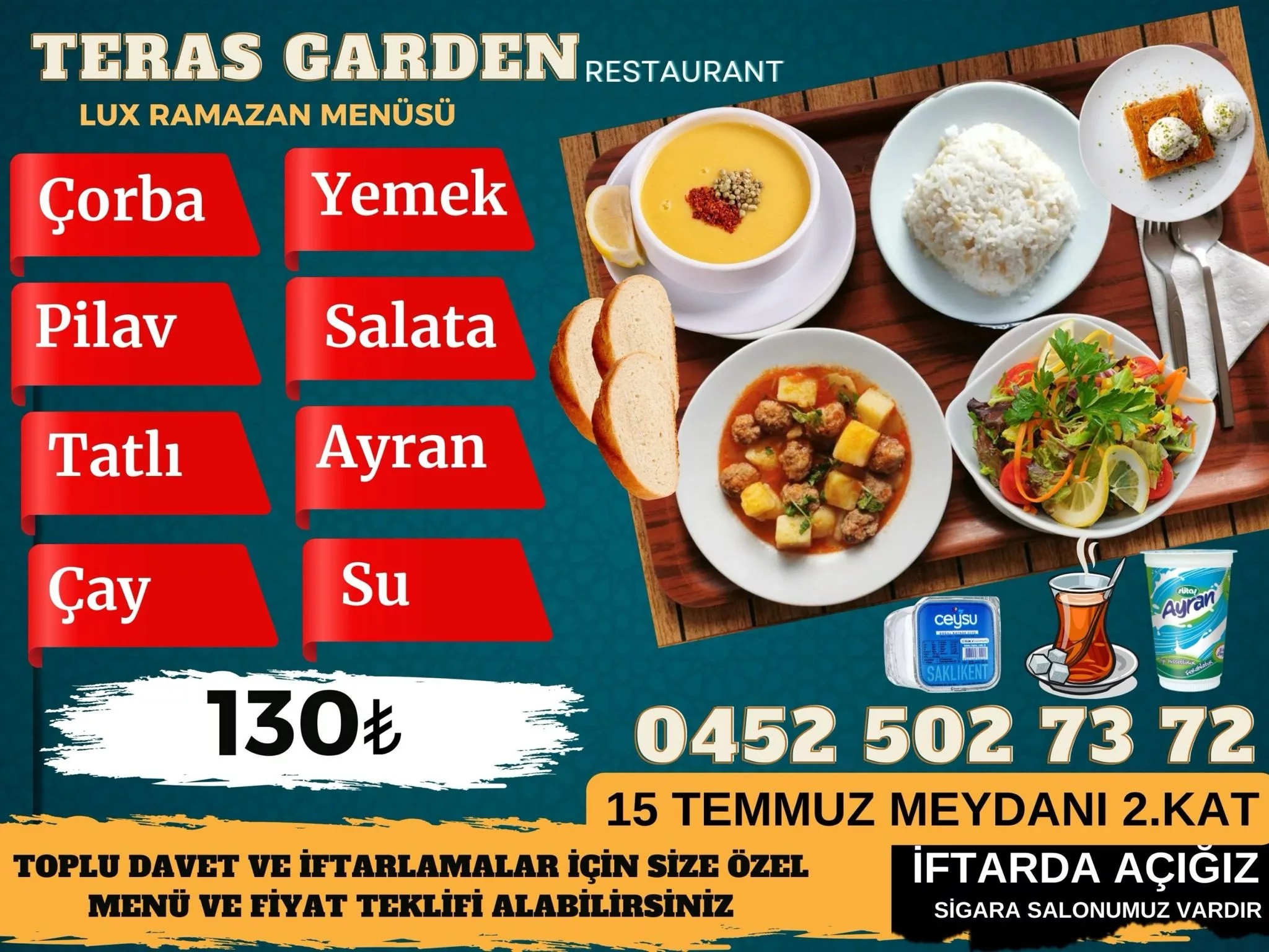 Ramazan ayının gelmesi ile iftar ve iftarlama sofraların bereketinin arttığı
