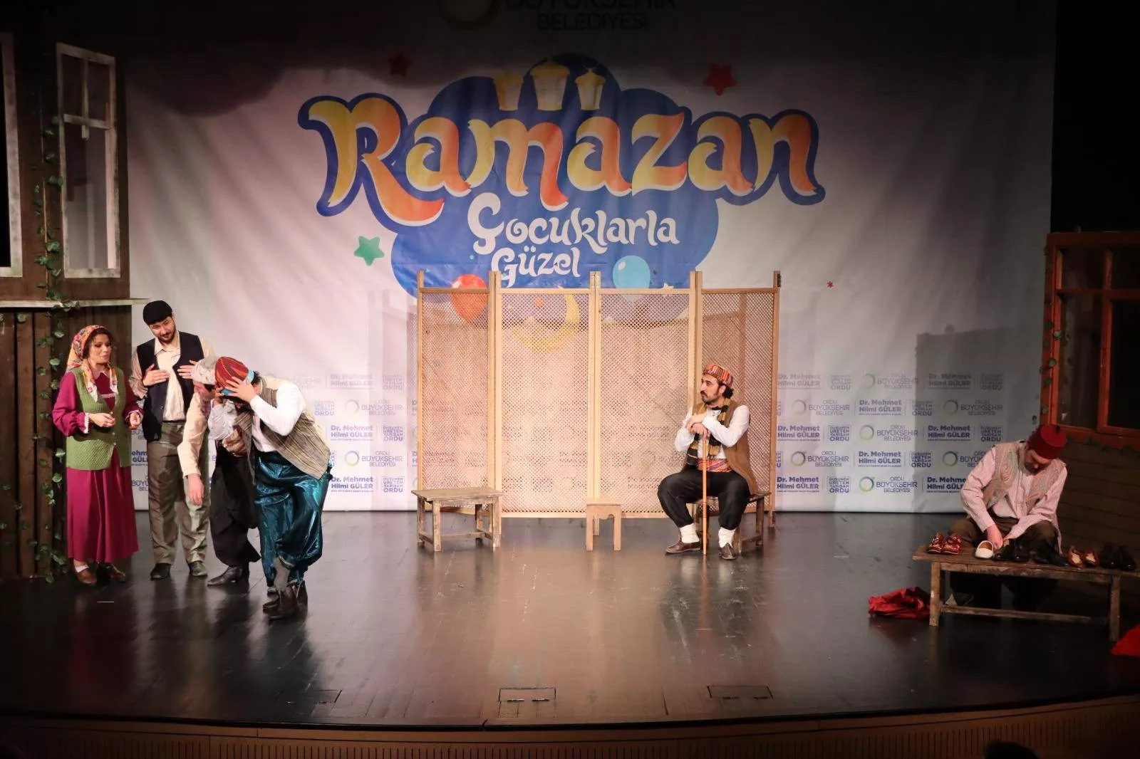Ordu Büyükşehir Belediyesinin “Ramazan Çocuklarla Güzel” adıyla düzenlendiği etkinlikler ilk