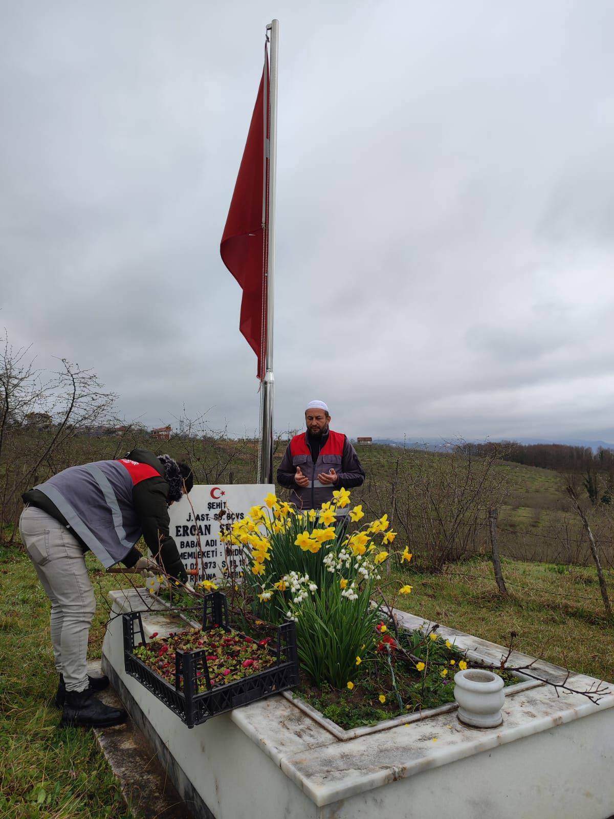 BÜYÜKŞEHİR, ŞEHİTLERİMİZİ UNUTMADI Ordu Büyükşehir Belediyesi, 18 Mart Çanakkale Zaferi