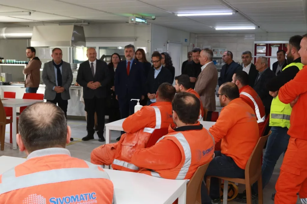 BAŞKAN TAVLI, “ÜNYE OSB’DE 6 BİN KİŞİ İSTİHDAM EDİLECEK” 9 25