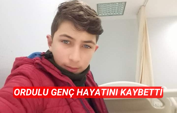 ORDULU GENÇ TRAFİK KAZASINDA HAYATINI KAYBETTİ Ordulu genc hayatini kaybetti