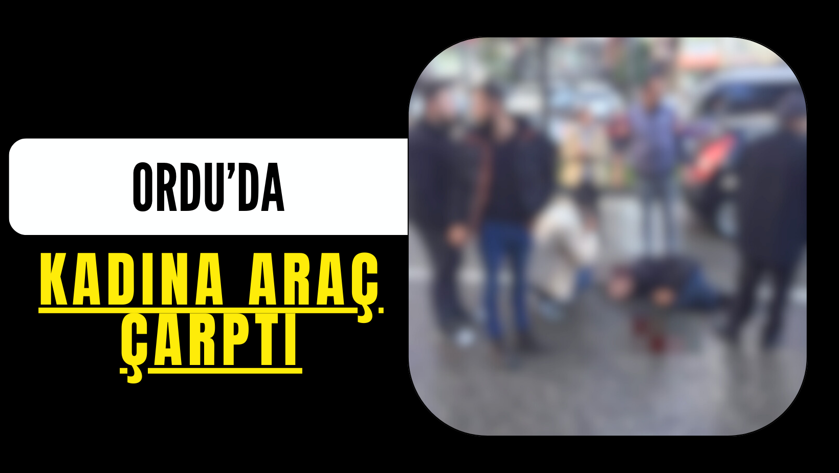 Ordu’nun Altınordu ilçesinde Şirinevler Mahallesi’nde sabah saatlerinde trafik kazası meydana