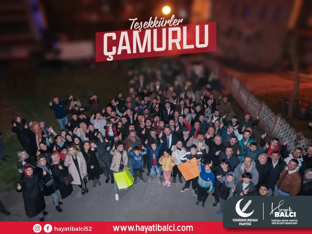 Biz milletimiz için varız, Milletimiz için var olmaya devam edeceğiz. ba3