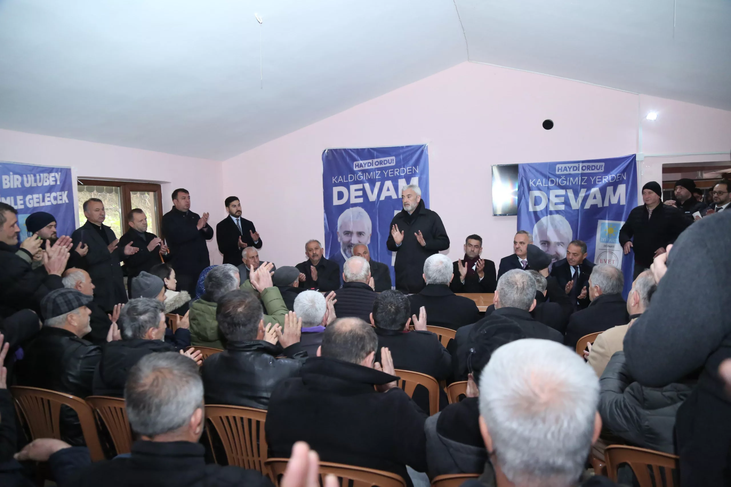 BİR GÜNDE İKİ İLÇE GEZDİ Ordu Büyükşehir Belediyesi Kurucu Başkanı