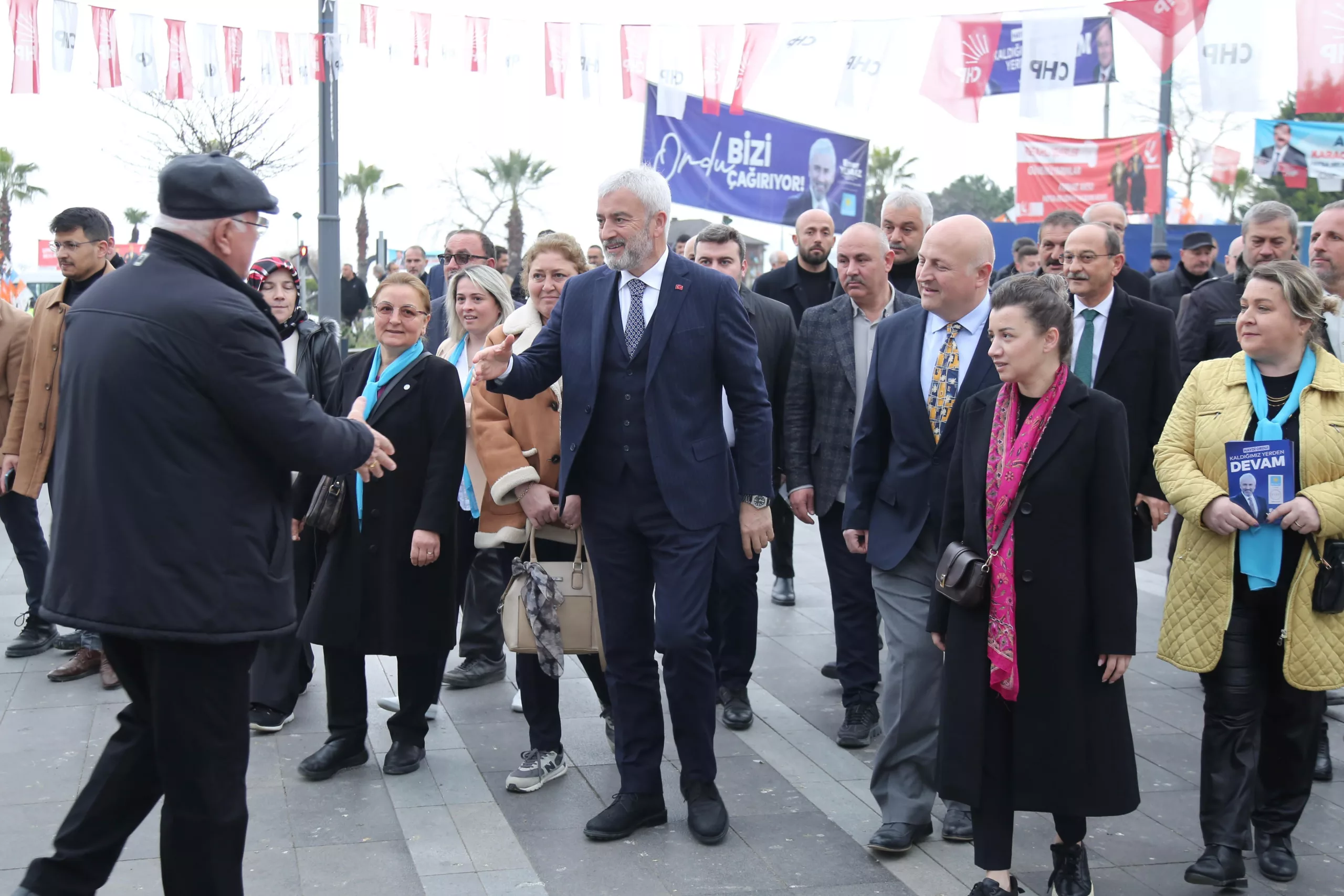 İYİ Parti Ordu Büyükşehir Belediye Başkan Adayı Enver Yılmaz, eski