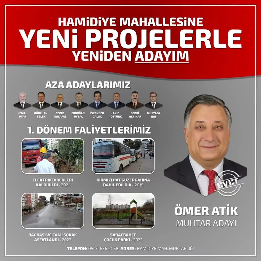 Ömer Atik: Mahalledeki Vatandaşları Ziyaret Ediyor ve Destek Bekliyor omer jpg