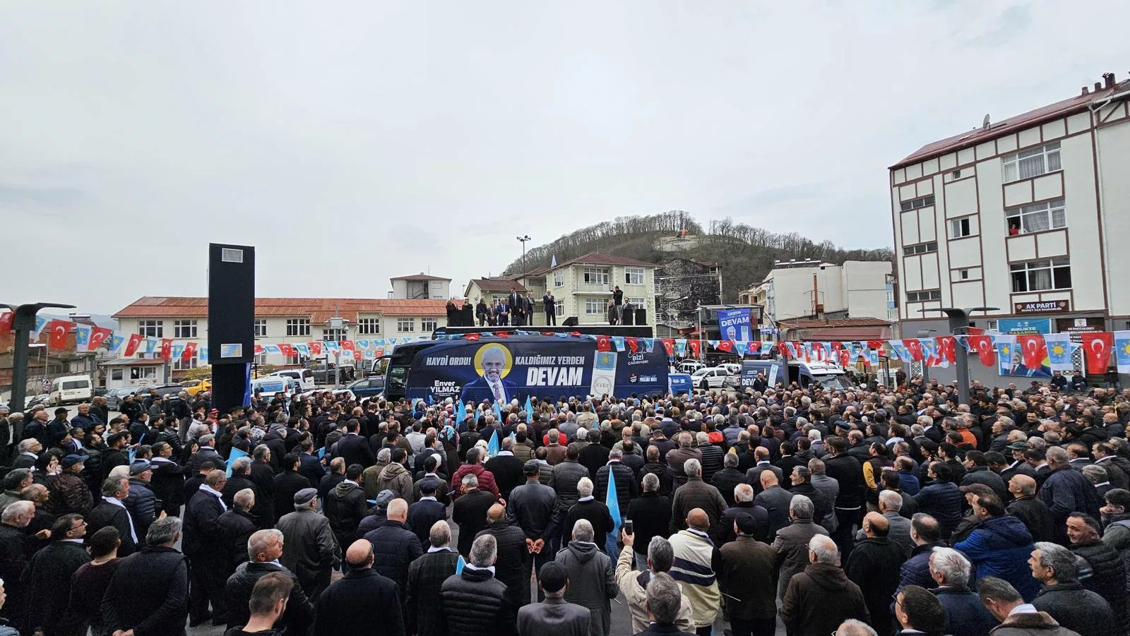 ENVER YILMAZ: “ORDU İÇİN KAZANIYORUZ” ENVER YILMAZ’DAN GÖVDE GÖSTERİSİ Ordu