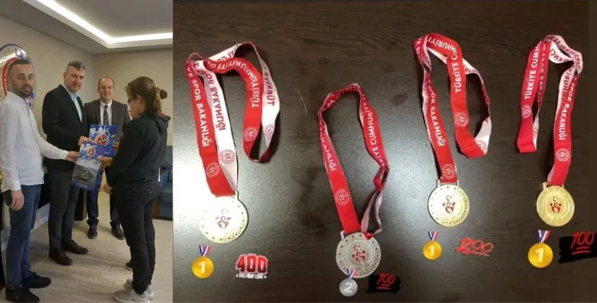 ÜTSO’DAN BAŞARILI SPORCULARA TEBRİK ut jpg