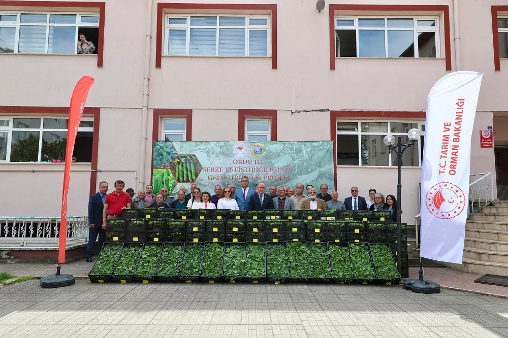 Vali Muammer Erol, “Ordu İli Sebze Yetiştiriciliğinin Geliş yetiştirilmesi Projesi”