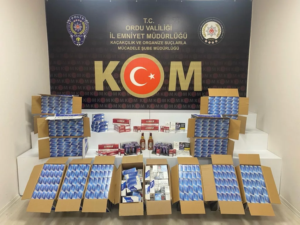 ORDU'DA KAÇAKÇILIK ORERASYONU 3 14