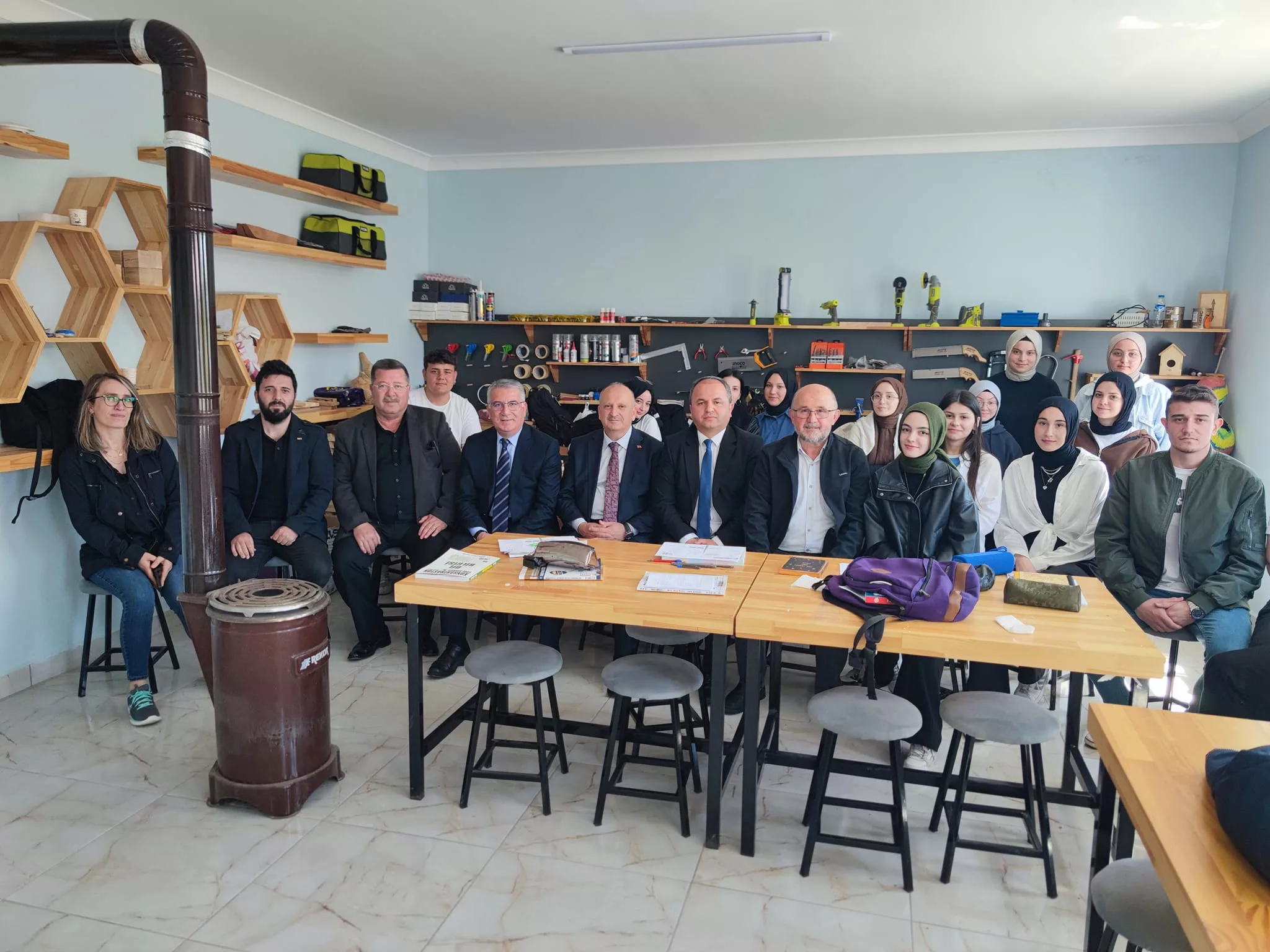 GÖBÜ KÖY YAŞAM MERKEZİ’NDE YKS KAMPI Ünye Belediye Başkanı Hüseyin