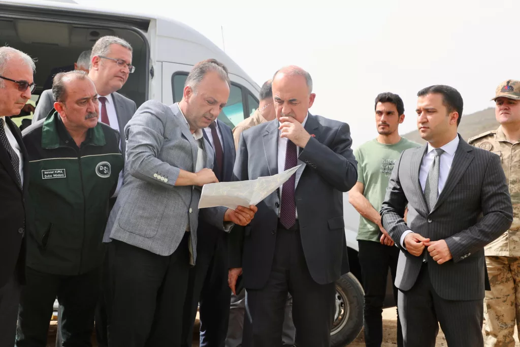 Maden Arama İzni Talebi İl Mera Komisyonu Tarafından Yerinde İncelendi MA