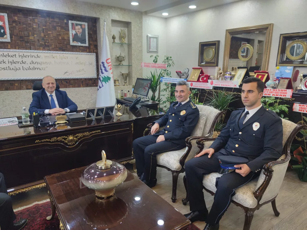 BAŞKAN TAVLI’YA POLİS HAFTASI ZİYARETİ P2