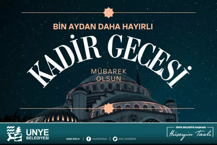BAŞKAN TAVLI, “KADİR GECESİ’NE ULAŞMANIN MUTLULUĞUNU YAŞIYORUZ” ba jpg
