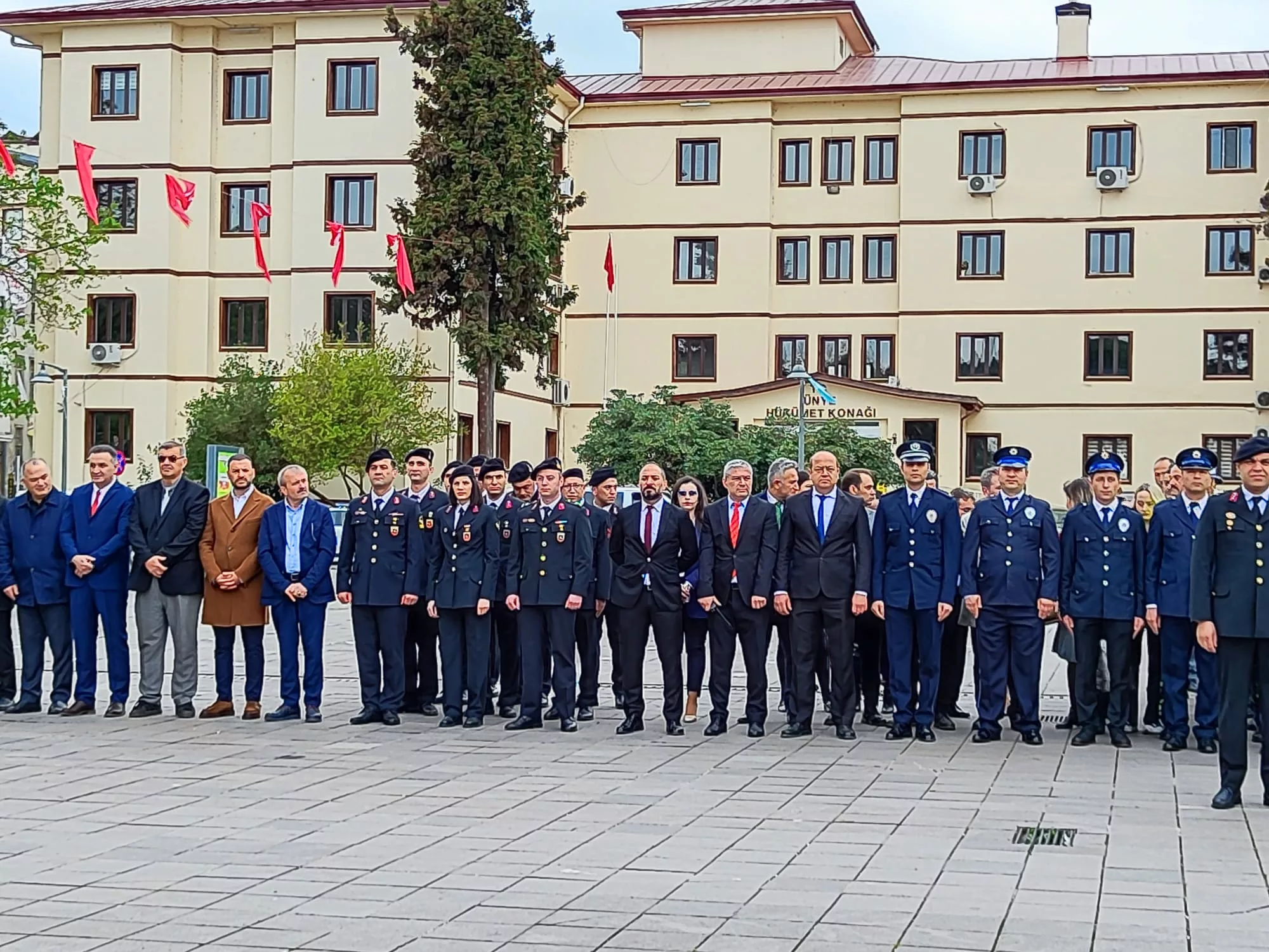 Türk Polis Teşkilatının 179. kuruluş yıldönümü Ünye’de düzenlenen törenle kutlandı.