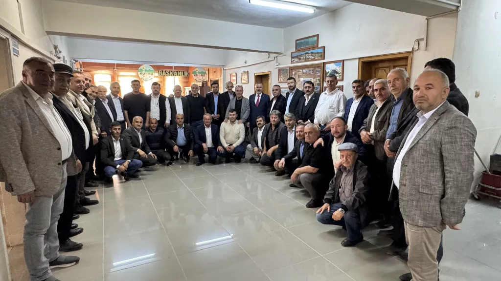 Kumru Belediye Başkanı Yusuf Yalçuva Muhtarlarla biraraya geldi. y2