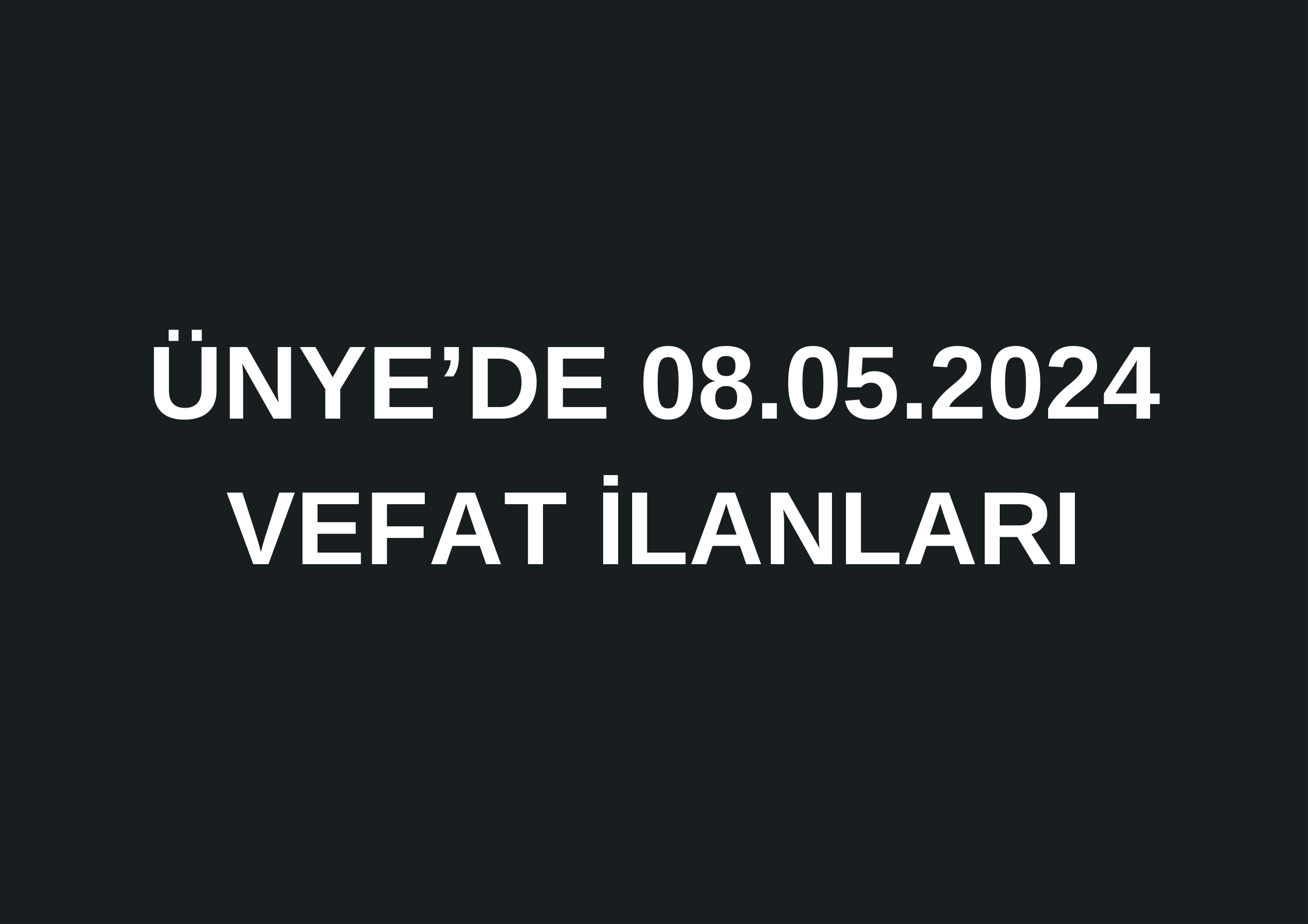 MEHMET KALAYCI VEFAT ETTİ Yazkonağı mahallesinden merhum Ahmet Kalaycı’nın oğlu,