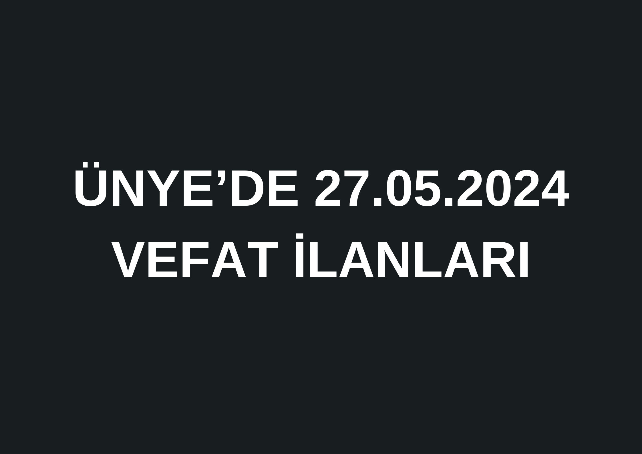 ÖMER ÇİÇEK VEFAT ETTİ İnkur Mahallesinden merhum Mustafa Çiçek’in oğlu,