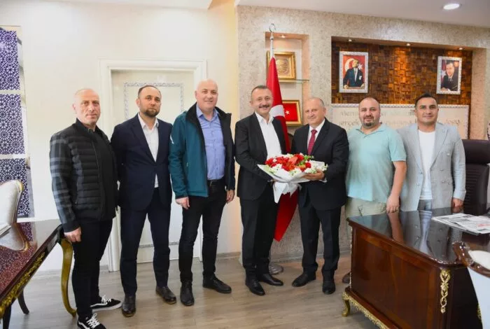 Memur-Sen Ordu İl Başkanı Ahmet Yılmaz ve yönetim kurulu üyeleri