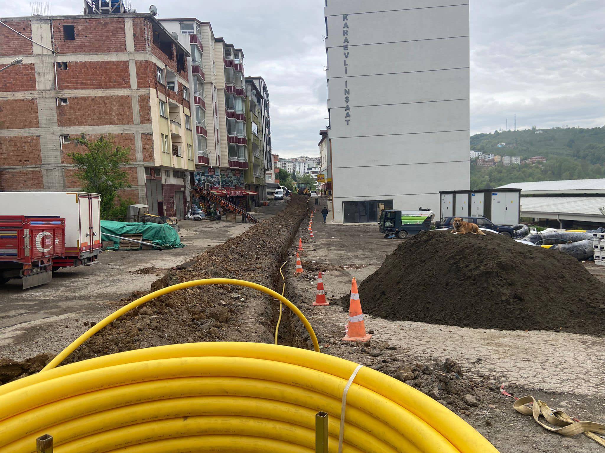 KORGAN’DA DOĞALGAZ ÇALIŞMALARI HIZ KAZANDI BAŞKAN HİLMİ GÜLER FARKINI ORTAYA