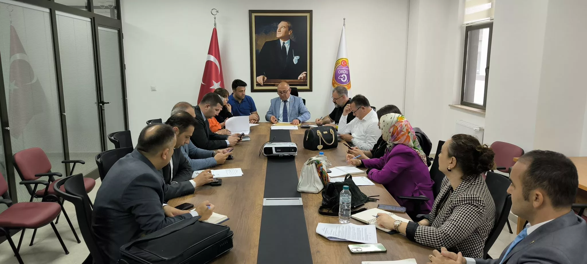 Muhtarların Promosyon İhalesi Yapıldı Ordu ili genelinde görev yapan 772