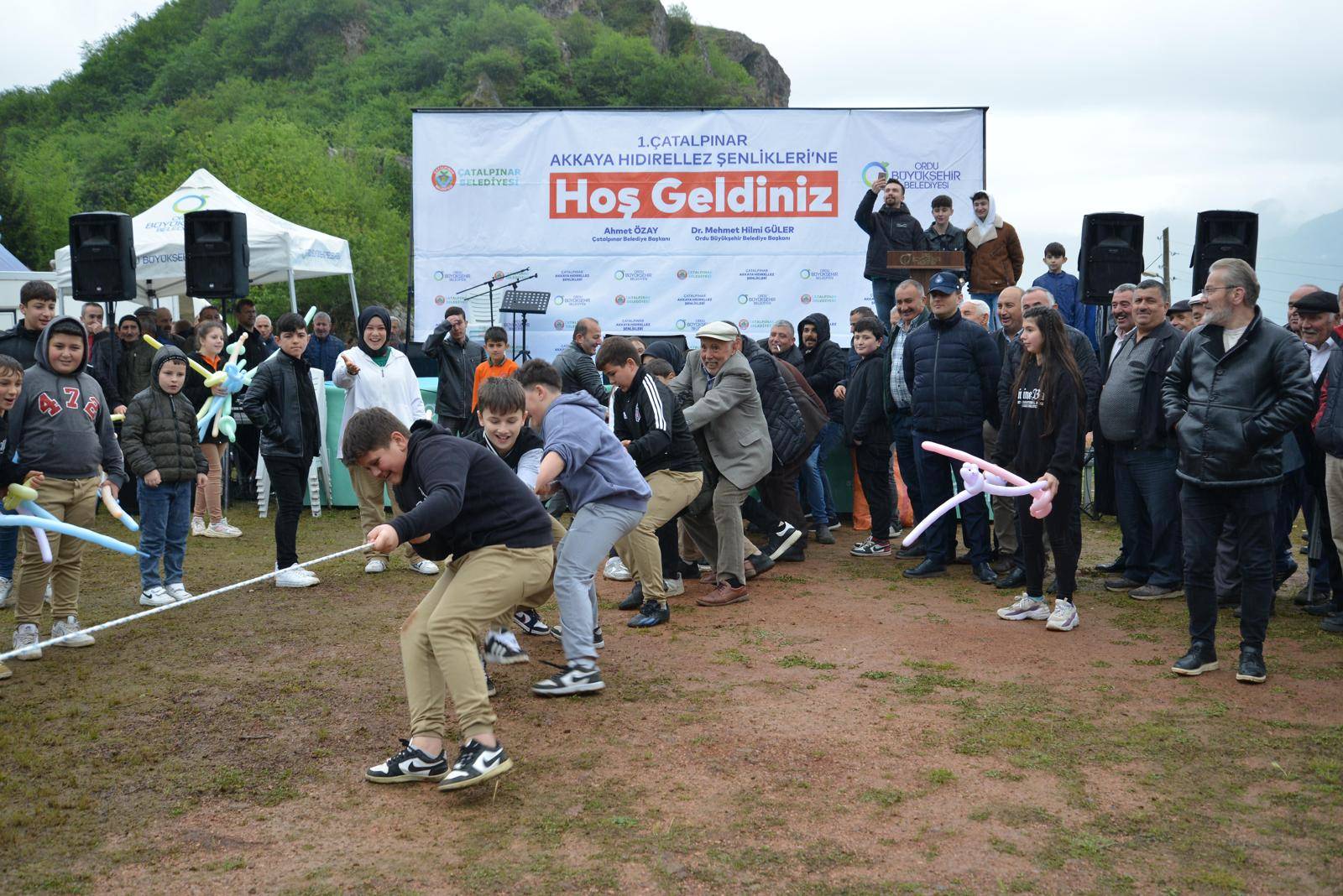 ÇATALPINAR’DA HIDIRELLEZ COŞKUSU Ordu Büyükşehir Belediyesi ve Çatalpınar Belediyesi iş