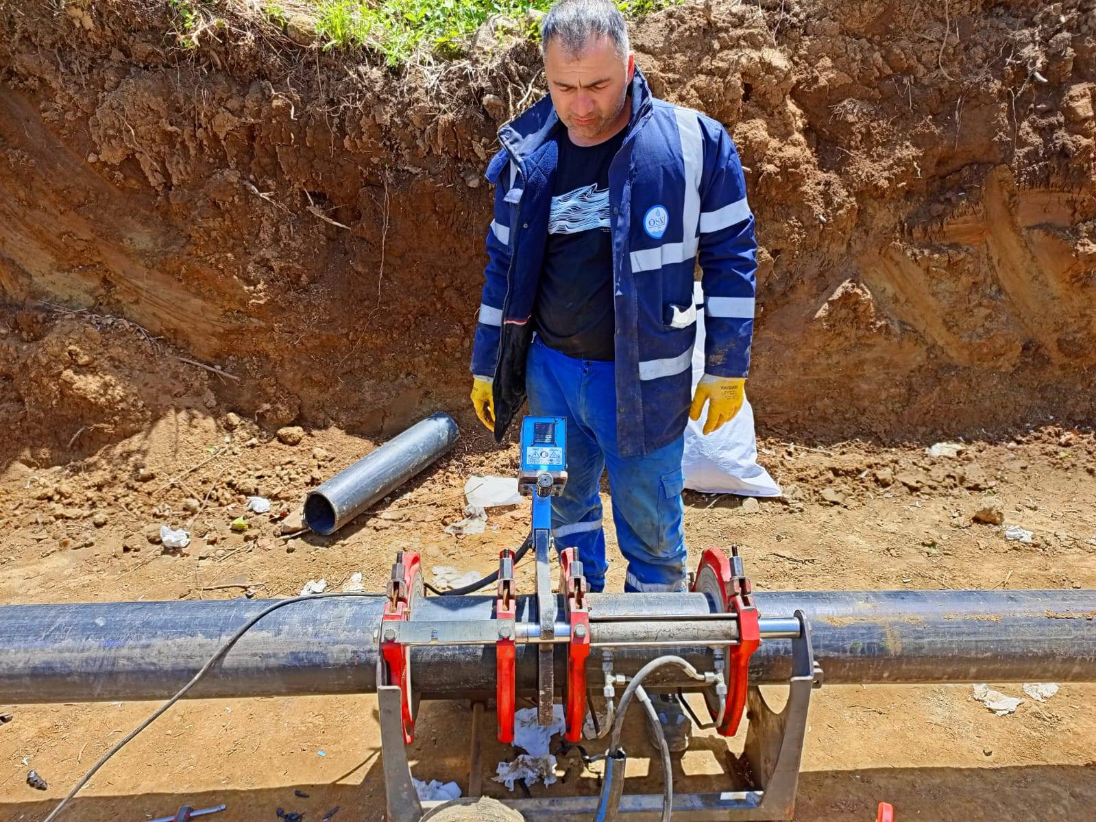 AKKUŞ’UN 3 BÜYÜK MAHALLESİNDE İÇME SUYU ALTYAPISI YENİLENİYOR SEFERLİ, ALAN