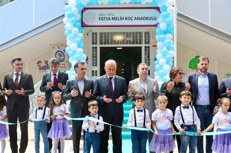 Vali Erol, Fatsa Melih Koç Anaokulu ve Fatsa AİHL Atölye Açılış Programına Katıldı 6 17 jpg
