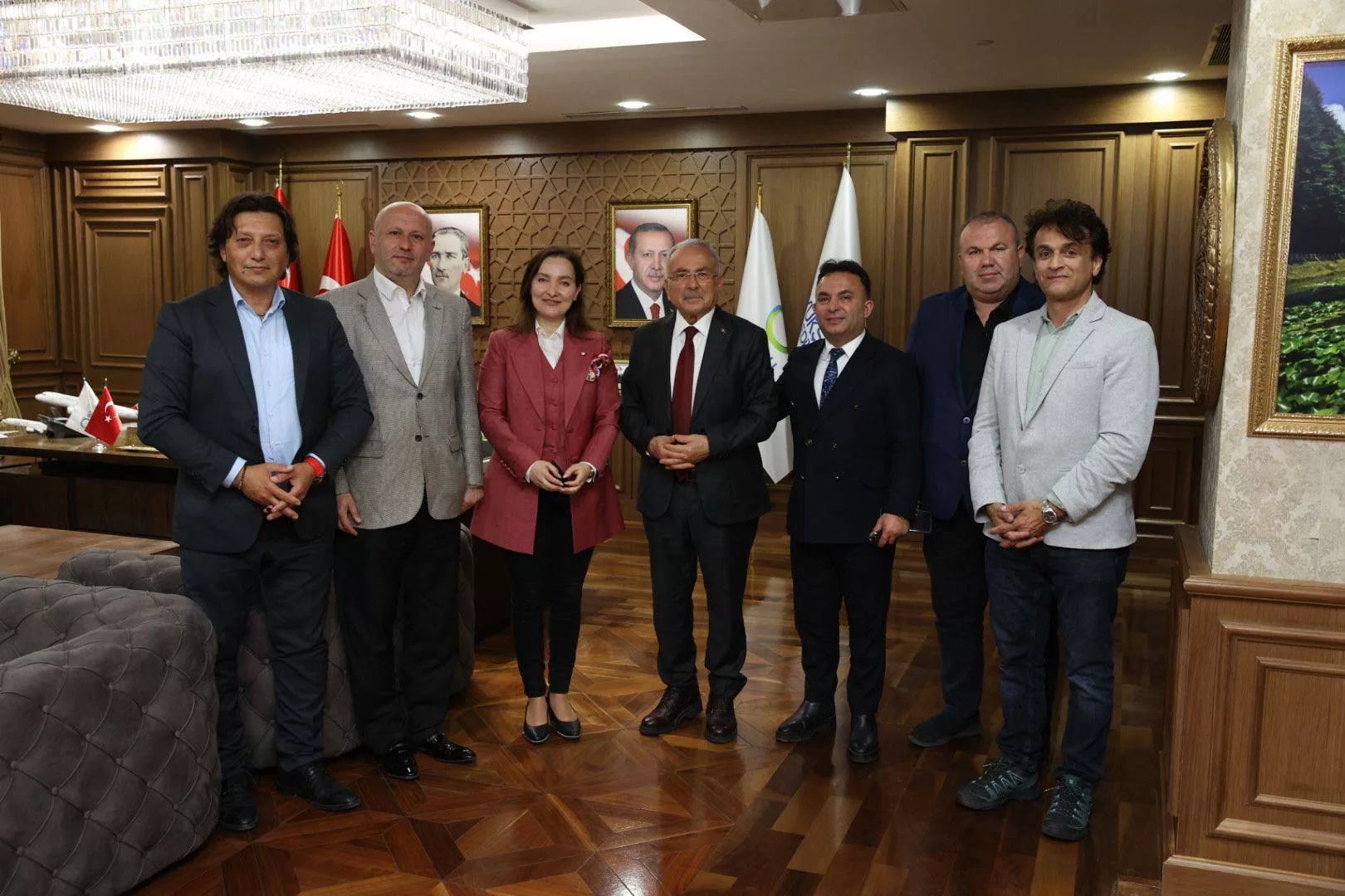 TÜRK ASILLI VİYANA EYALET MİLLETVEKİLİNDEN BAŞKAN GÜLER’E ZİYARET Ordu Büyükşehir